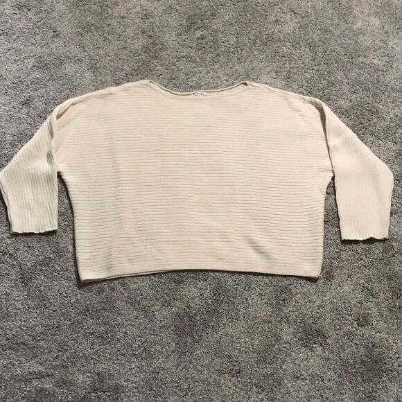 Reformation Woman Cort Ribbed Crop Sweater - Size: 3X - Picture 6 of 8